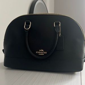 Black coach purse